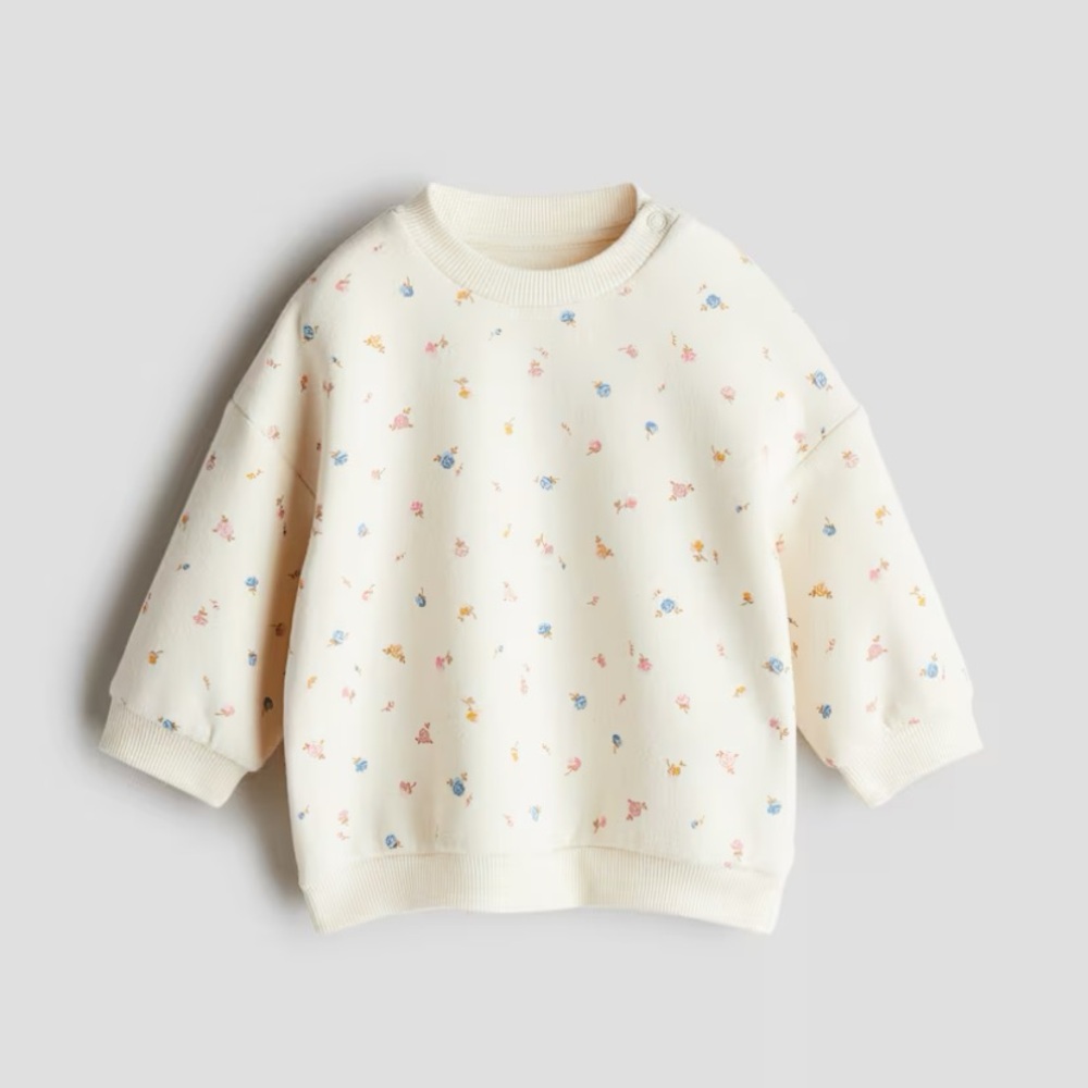 Floral Sweatshirt